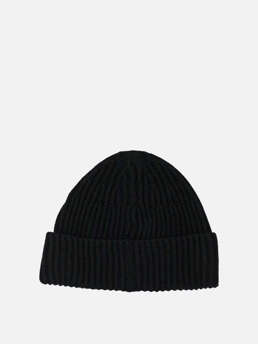 Beanies Logo  Black - Stone Island Men | PLP | VIETTI Online Store | 2
