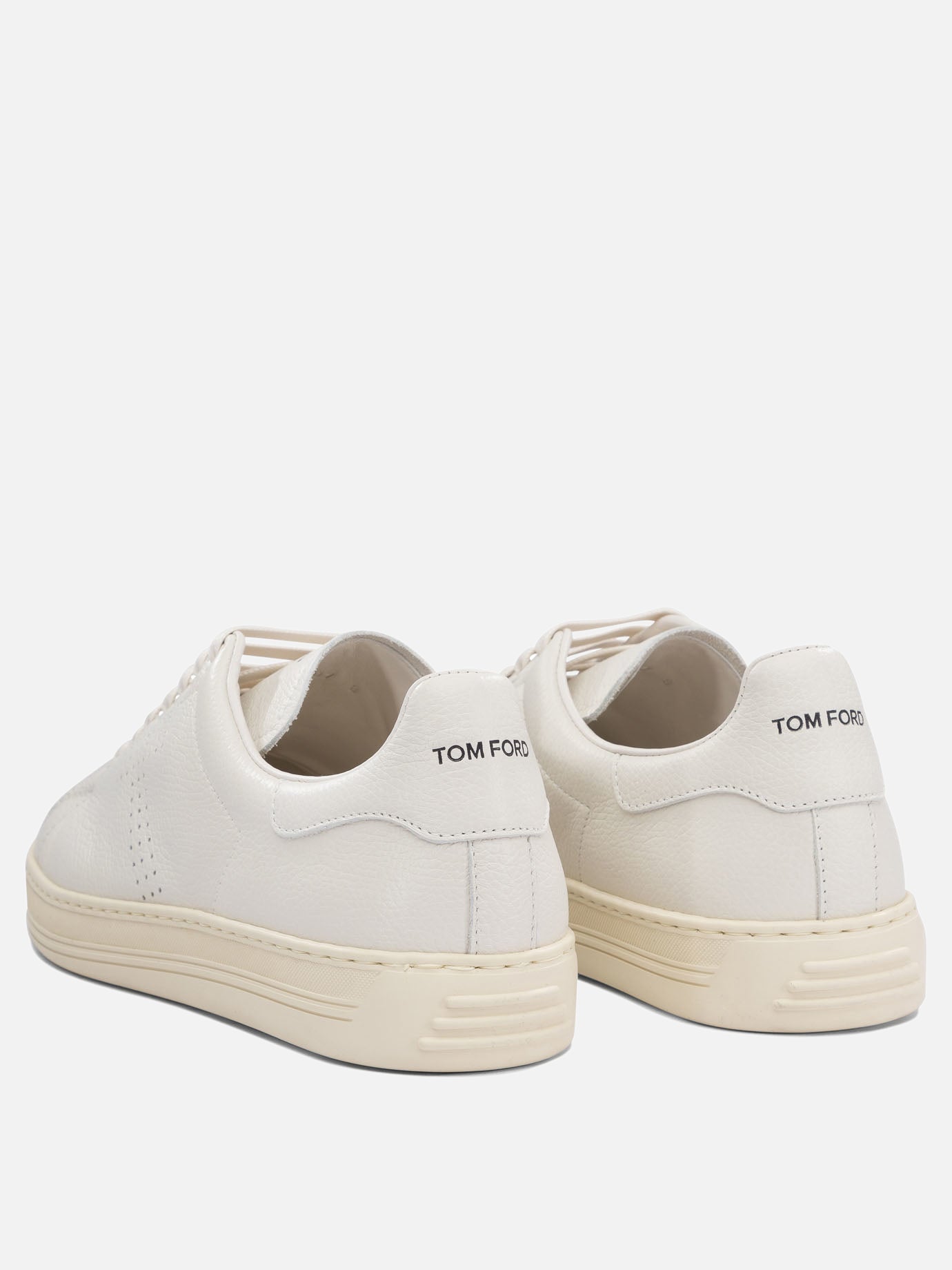 Low top sneakers 100% leather - 100% rubber  White - Tom Ford Men | PDP | VIETTI Online Store | thumbnail_4
