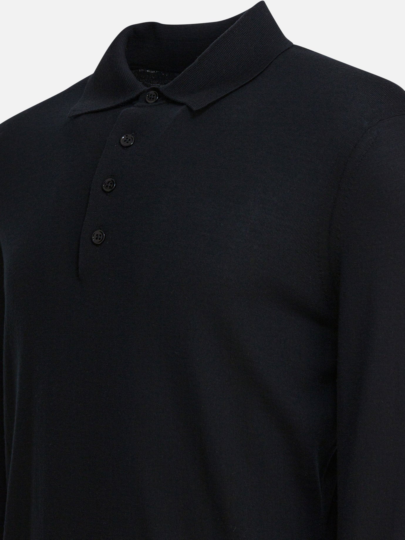 Polo shirts with buttons Solid colour  Black - Tom Ford Men | PDP | VIETTI Online Store | Zoom-Modal_4
