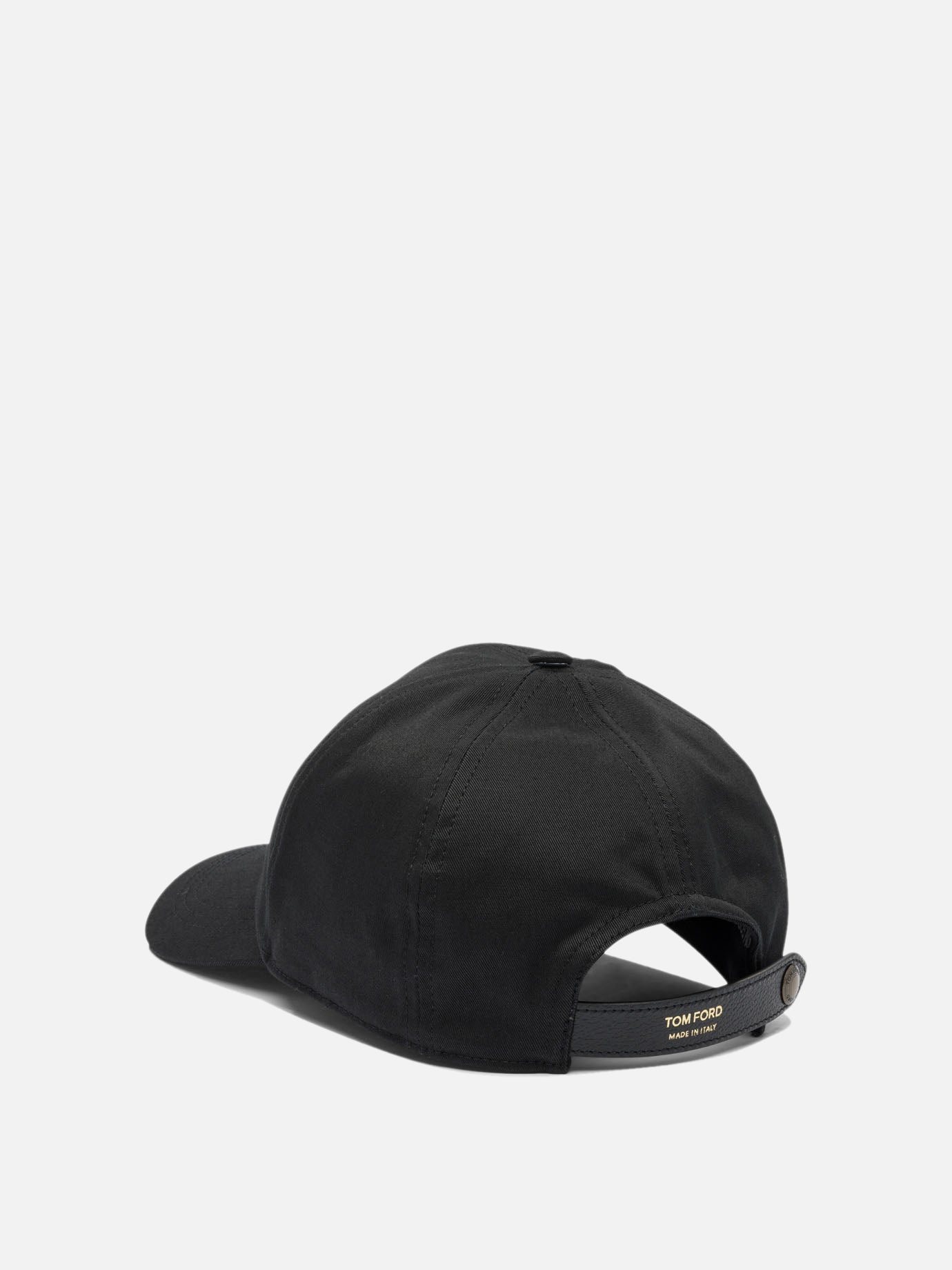 Baseball caps 95% cotton 5% calf leather  Black - Tom Ford Men | PDP | VIETTI Online Store | thumbnail_3