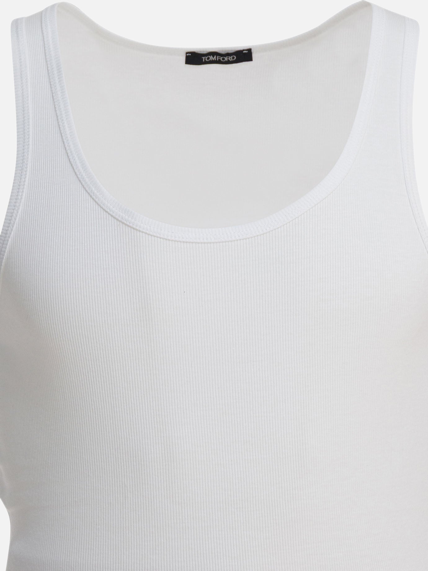 Tank tops Solid colour  White - Tom Ford Men | PDP | VIETTI Online Store | Zoom-Modal_3
