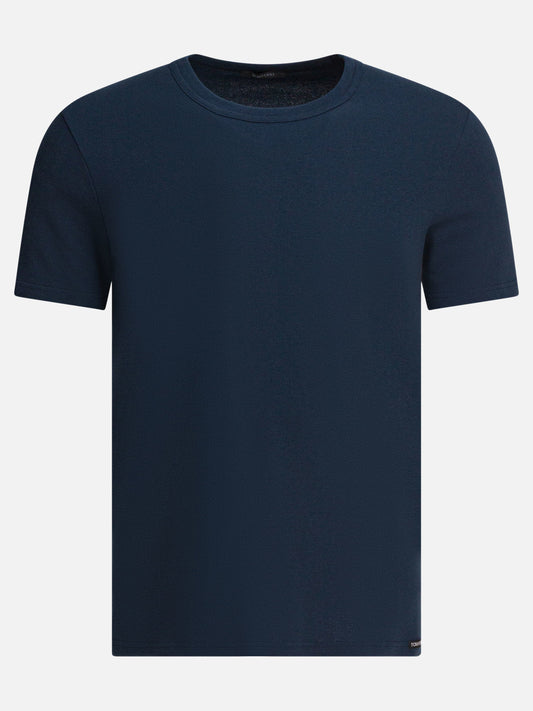 Underwear t-shirts Solid colour  Blue - Tom Ford Men | PDP | VIETTI Online Store 

