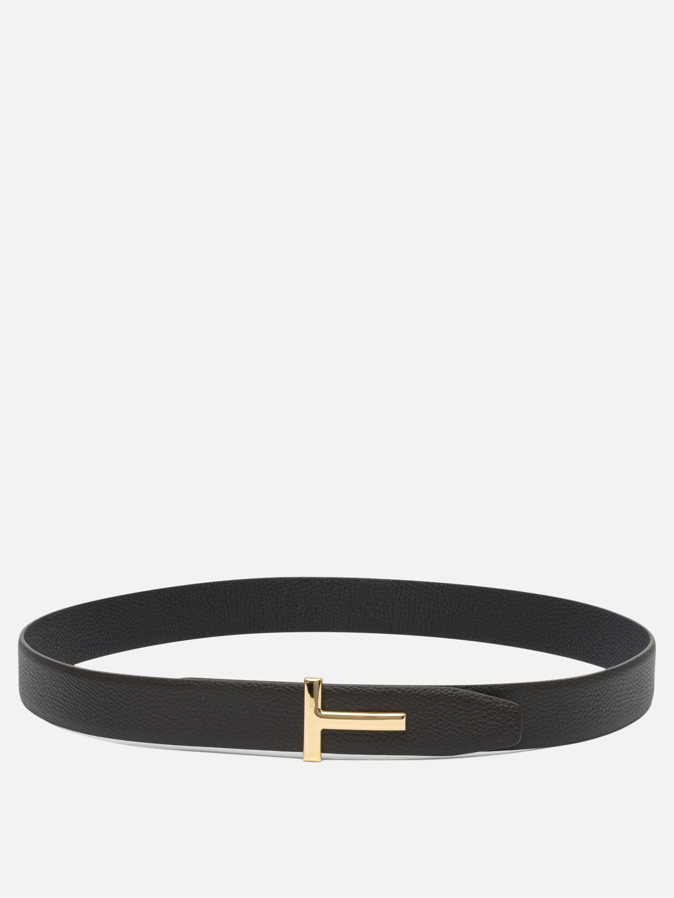 Leather belts 100% calf leather  Brown - Tom Ford Men | PDP | VIETTI Online Store | thumbnail
