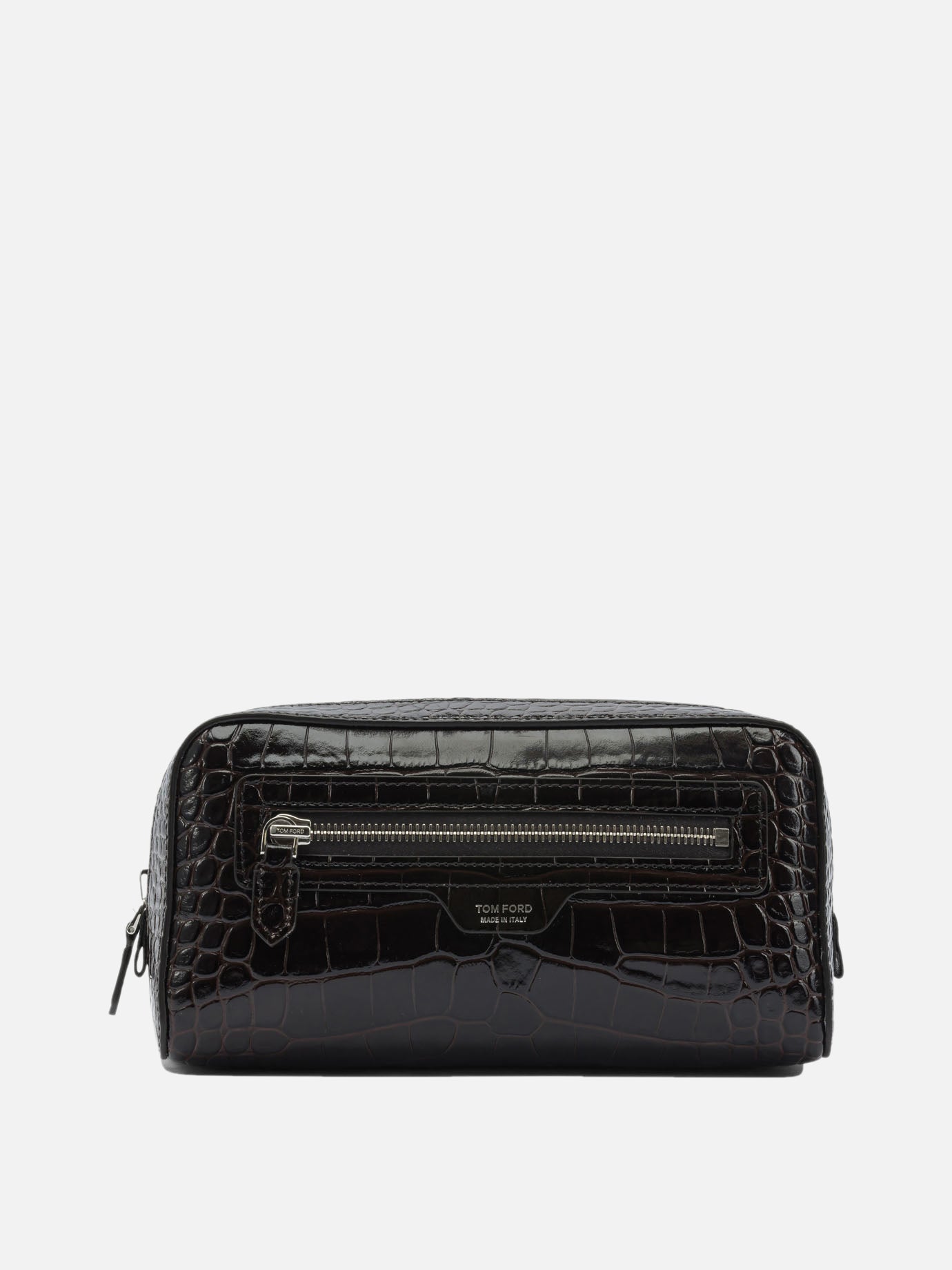 Pouch 100% calf leather  Brown - Tom Ford Men | PDP | VIETTI Online Store | Zoom-Modal
