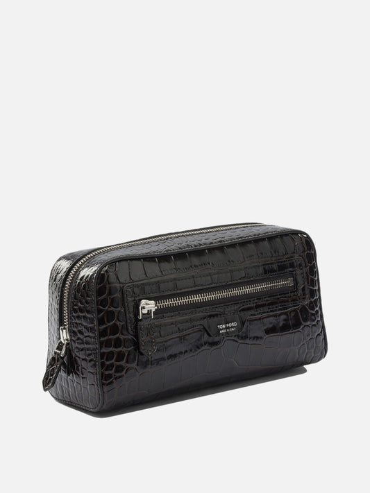 Pouch 100% calf leather  Brown - Tom Ford Men | PLP | VIETTI Online Store | 2
