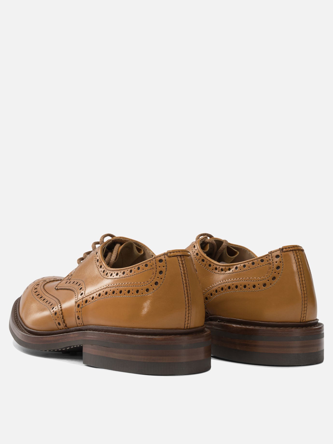 100% leather - 100% rubber 100% leather - 100% rubber  Brown - Tricker's Men | PDP | VIETTI Online Store | Zoom-Modal_4
