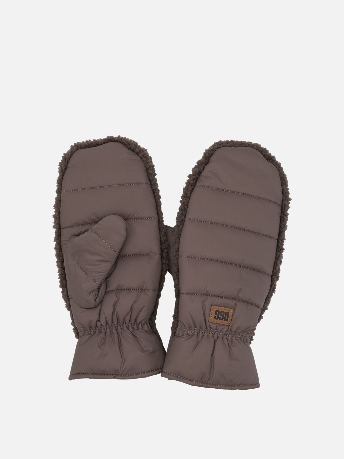 Casual gloves 100% recycled nylon - Lining: 100% polyester  Brown - Ugg Women | PDP | VIETTI Online Store | thumbnail