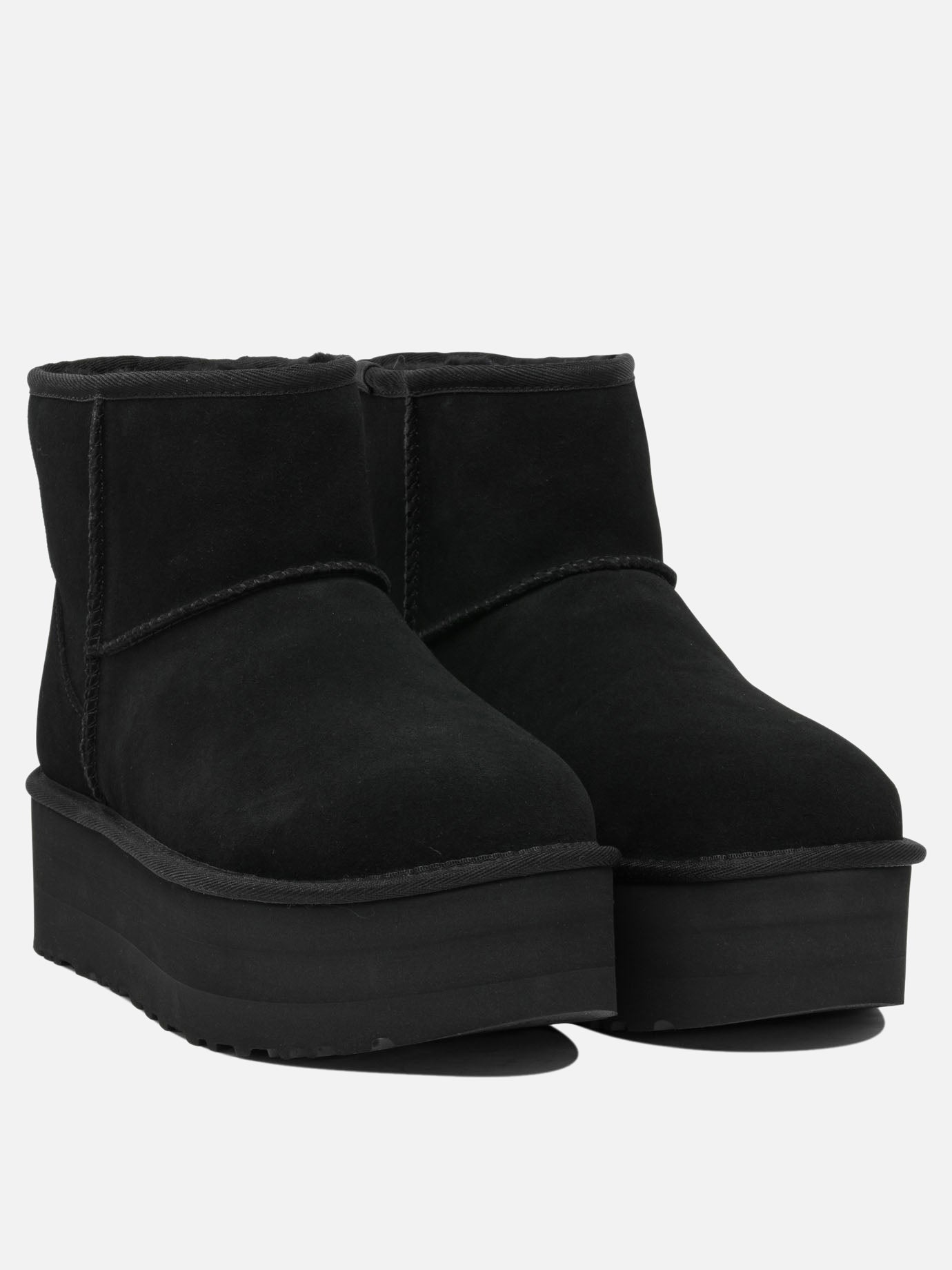Pull-on boots 100% leather - 100% rubber  Black - Ugg Women | PDP | VIETTI Online Store | Zoom-Modal_2
