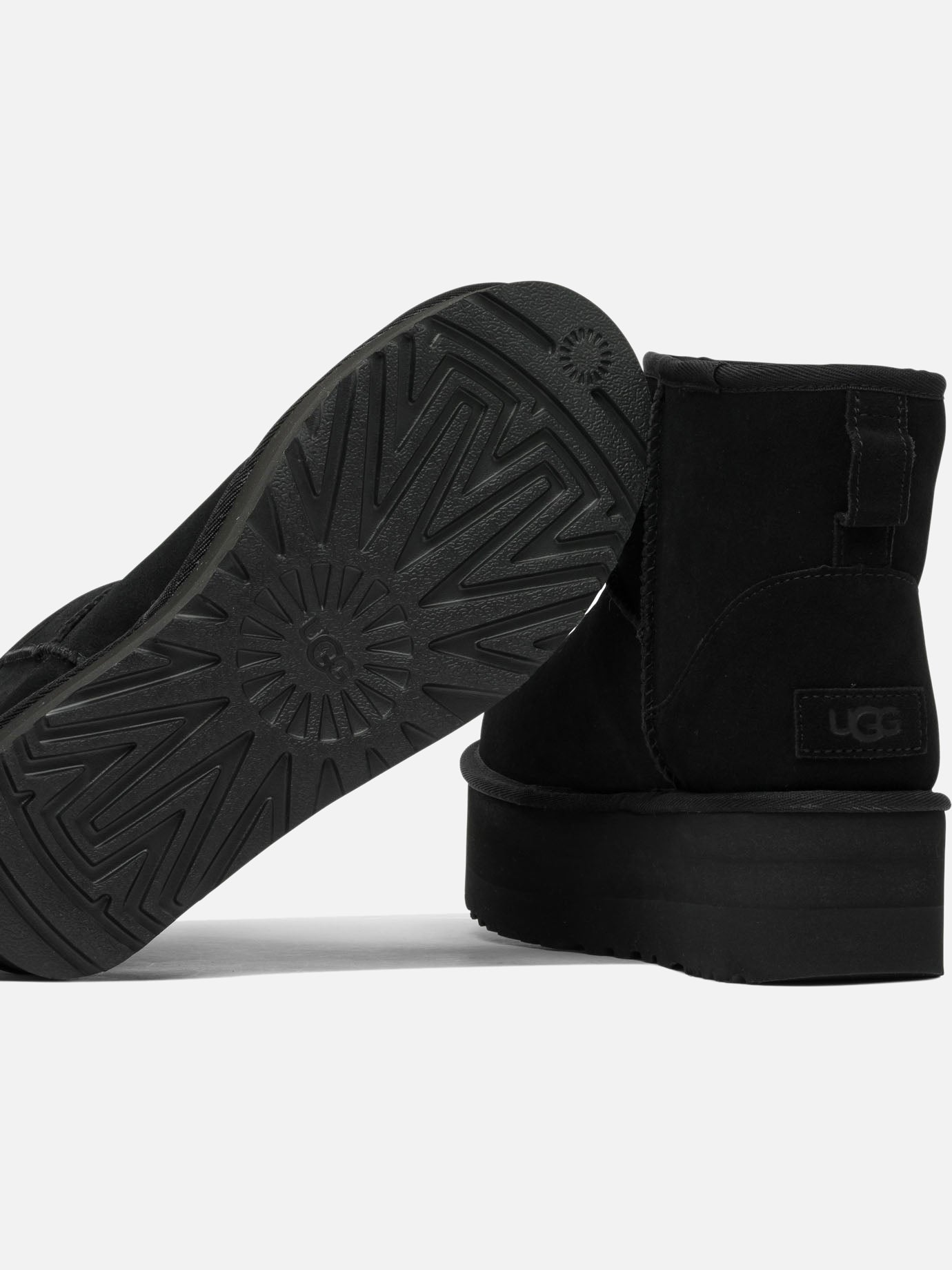 Pull-on boots 100% leather - 100% rubber  Black - Ugg Women | PDP | VIETTI Online Store | Zoom-Modal_5

