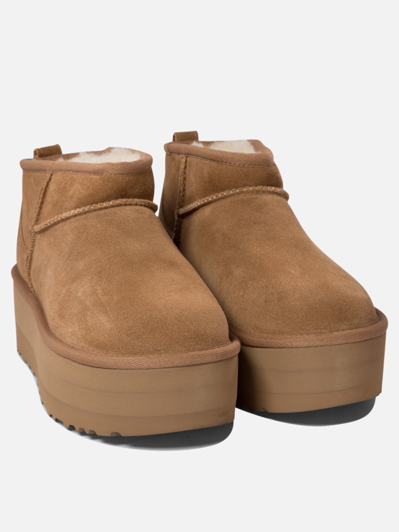 Pull-on boots 100% leather - 100% rubber  Brown - Ugg Women | PDP | VIETTI Online Store | thumbnail_2