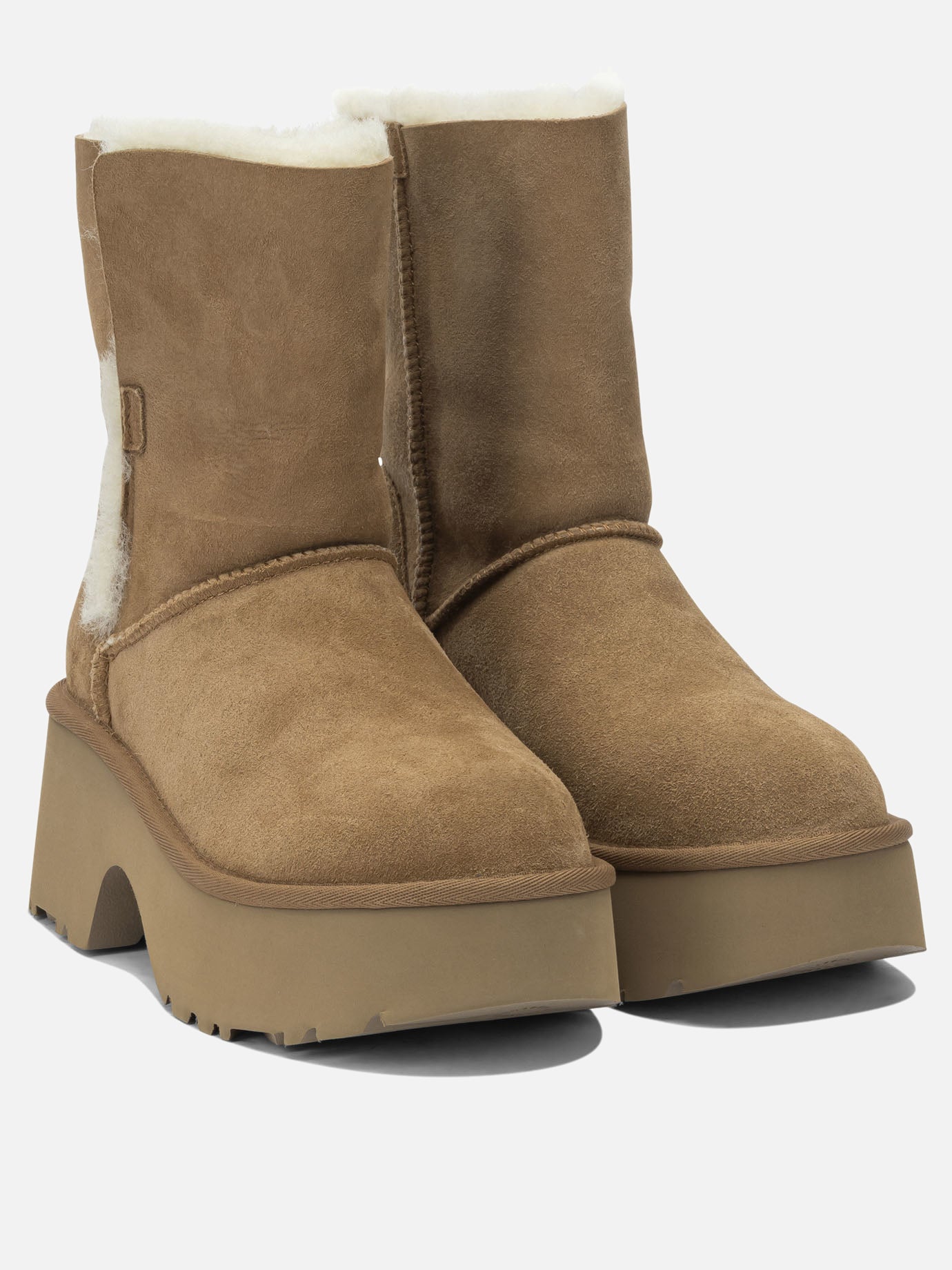 Pull-on boots 100% leather - 100% rubber  Brown - Ugg Women | PDP | VIETTI Online Store | Zoom-Modal_2
