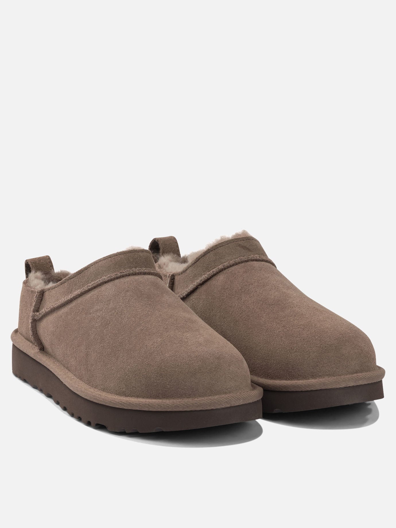 Pull-on boots 100% suede - 100% rubber  Grey - Ugg Women | PDP | VIETTI Online Store | thumbnail_2