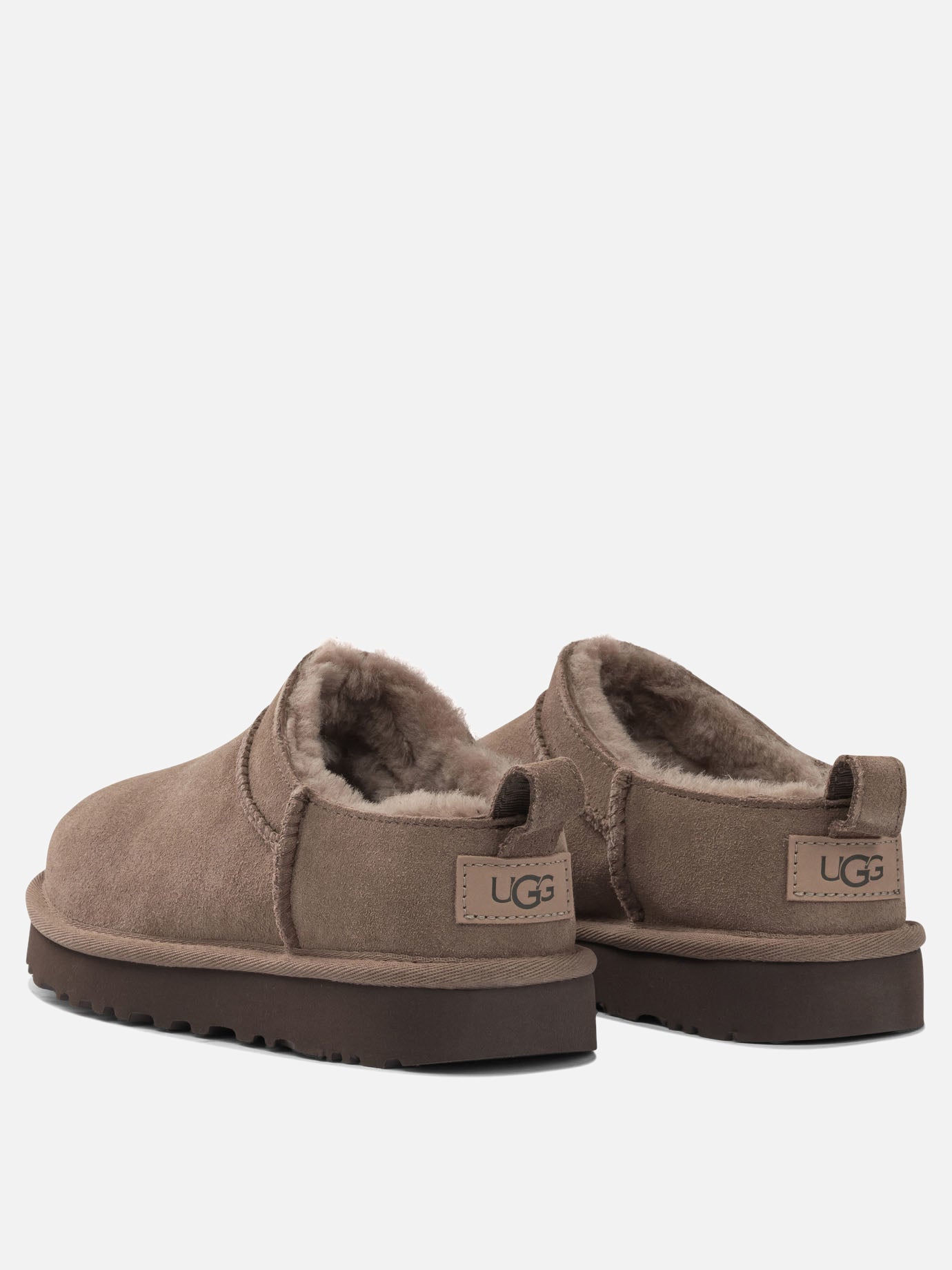 Pull-on boots 100% suede - 100% rubber  Grey - Ugg Women | PDP | VIETTI Online Store | thumbnail_4