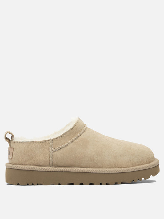 Pull-on boots 100% suede - 100% rubber  Beige - Ugg Women | PDP | VIETTI Online Store 
