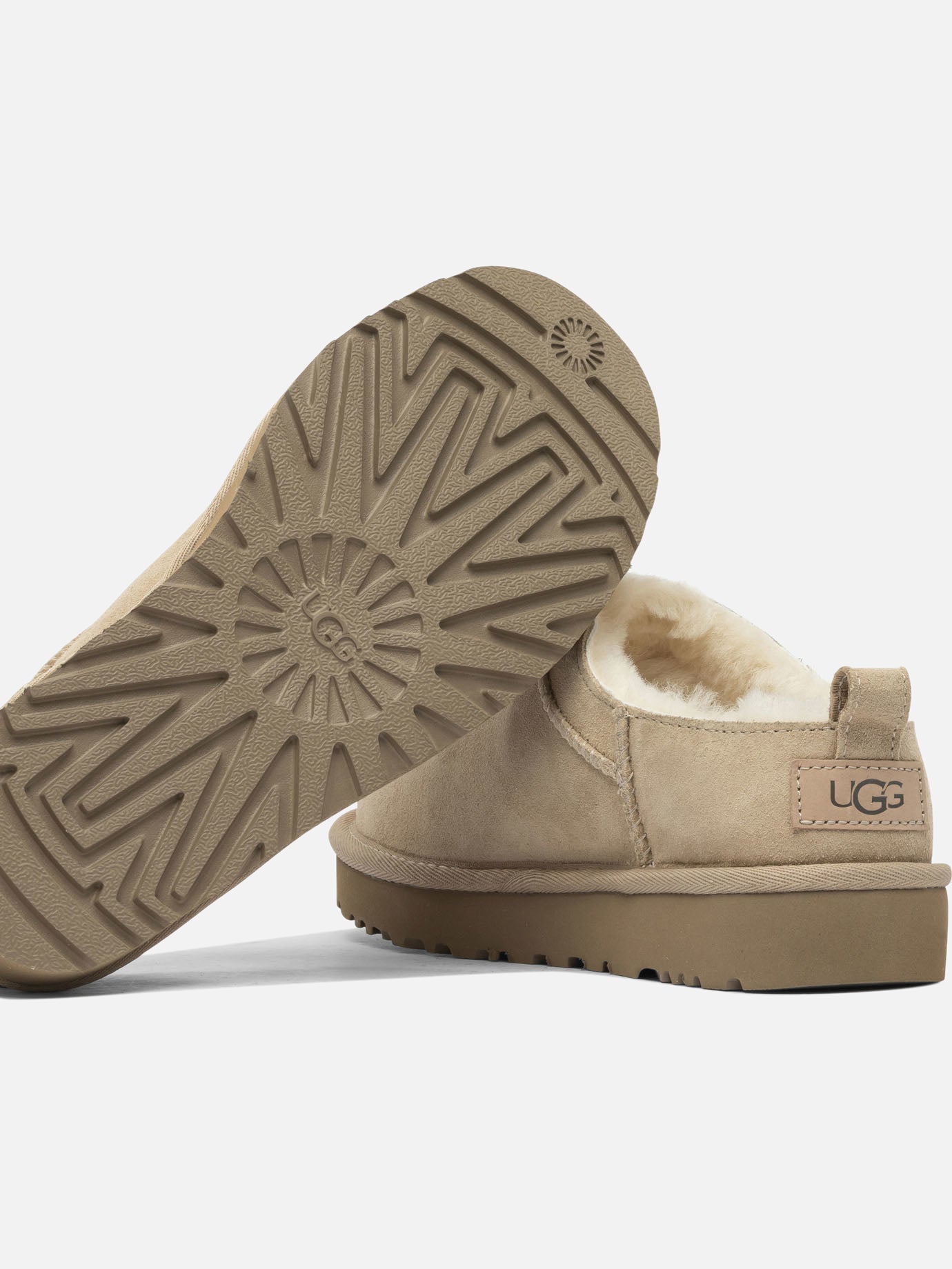 Pull-on boots 100% suede - 100% rubber  Beige - Ugg Women | PDP | VIETTI Online Store | thumbnail_5