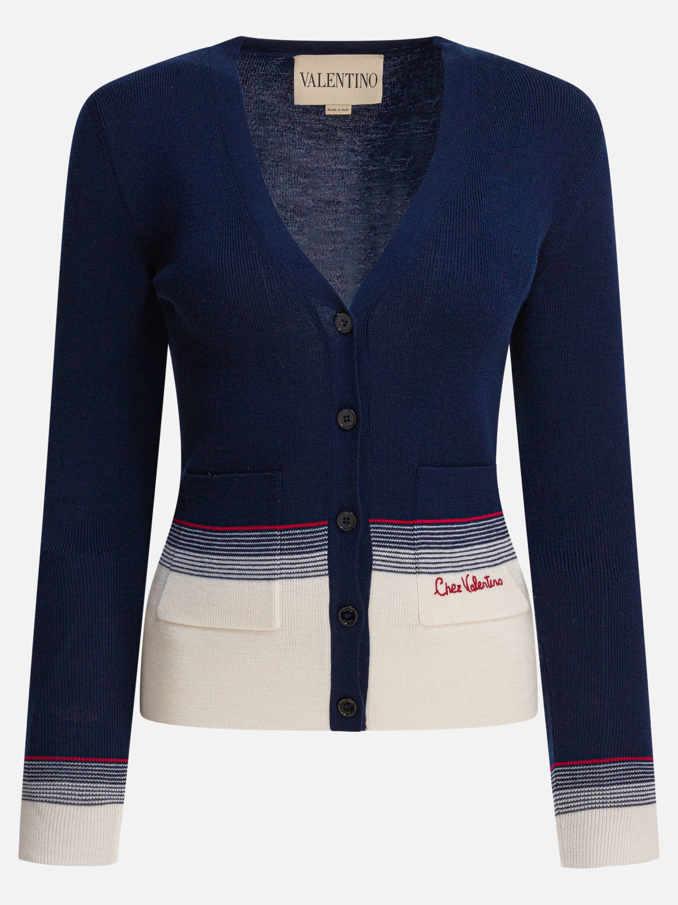 Cardigans Logo  Blue - Valentino Women | PDP | VIETTI Online Store | thumbnail