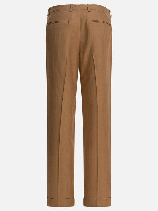 Leisure trousers Pinstriped  Beige - Valentino Men | PDP | VIETTI Online Store | 2
