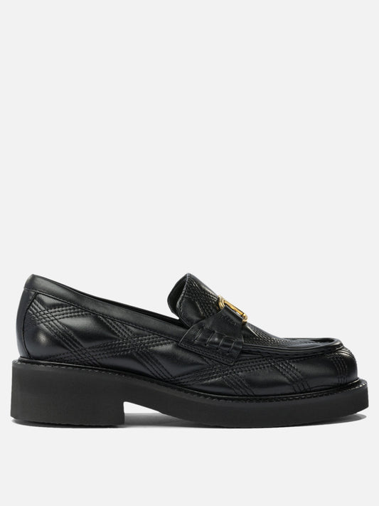 Loafers 100% leather - 100% rubber  Black - Valentino Garavani Women | PLP | VIETTI Online Store 
