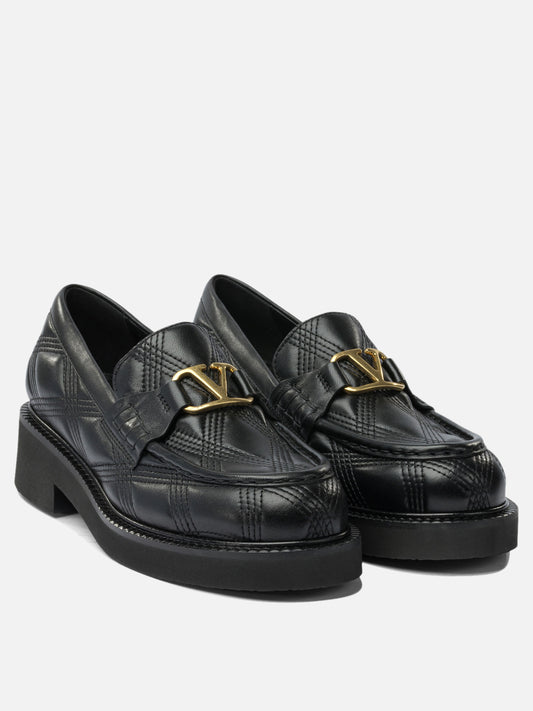 Loafers 100% leather - 100% rubber  Black - Valentino Garavani Women | PLP | VIETTI Online Store | 2
