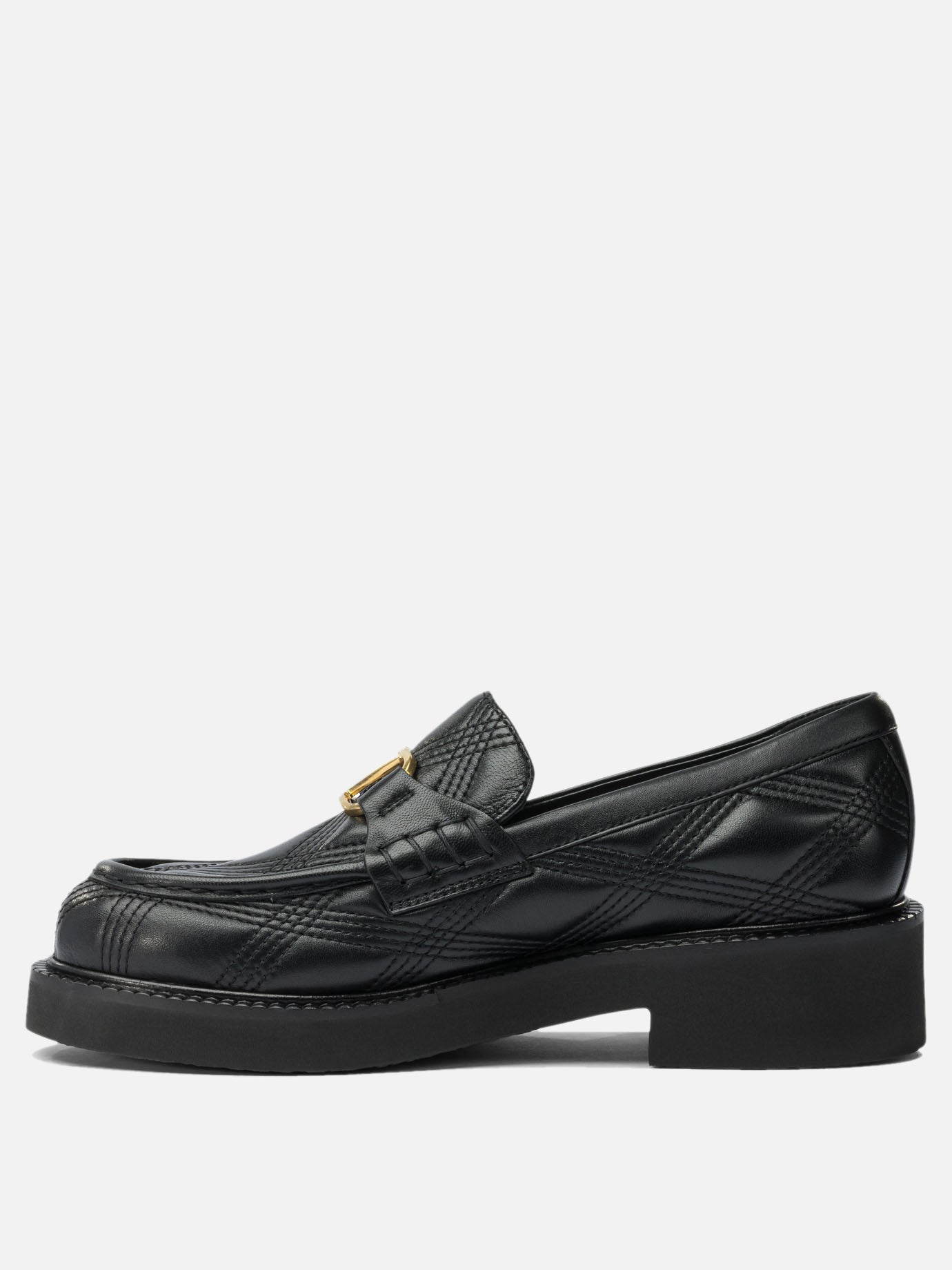 Loafers 100% leather - 100% rubber  Black - Valentino Garavani Women | PDP | VIETTI Online Store | Zoom-Modal_3
