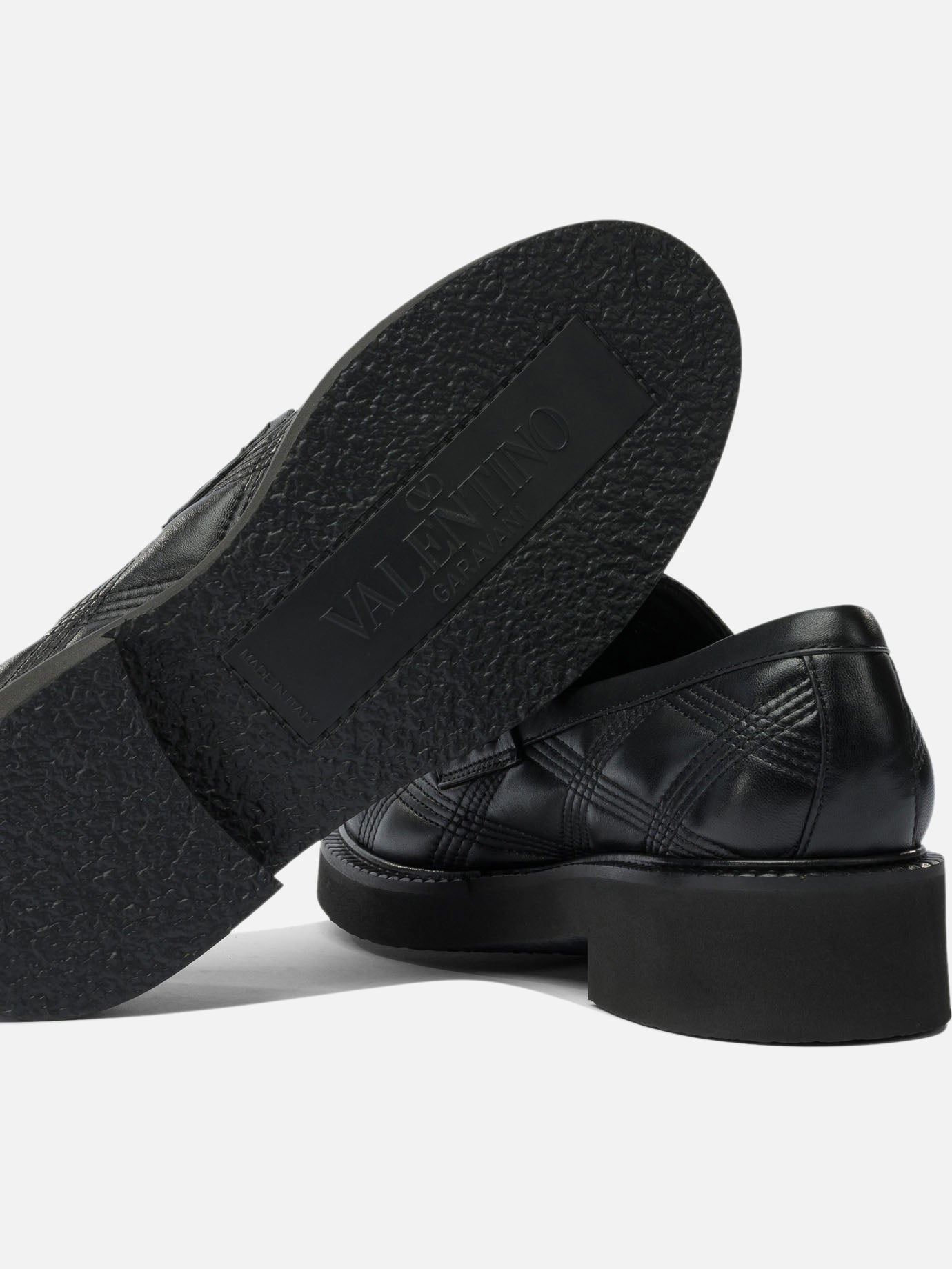 Loafers 100% leather - 100% rubber  Black - Valentino Garavani Women | PDP | VIETTI Online Store | Zoom-Modal_5
