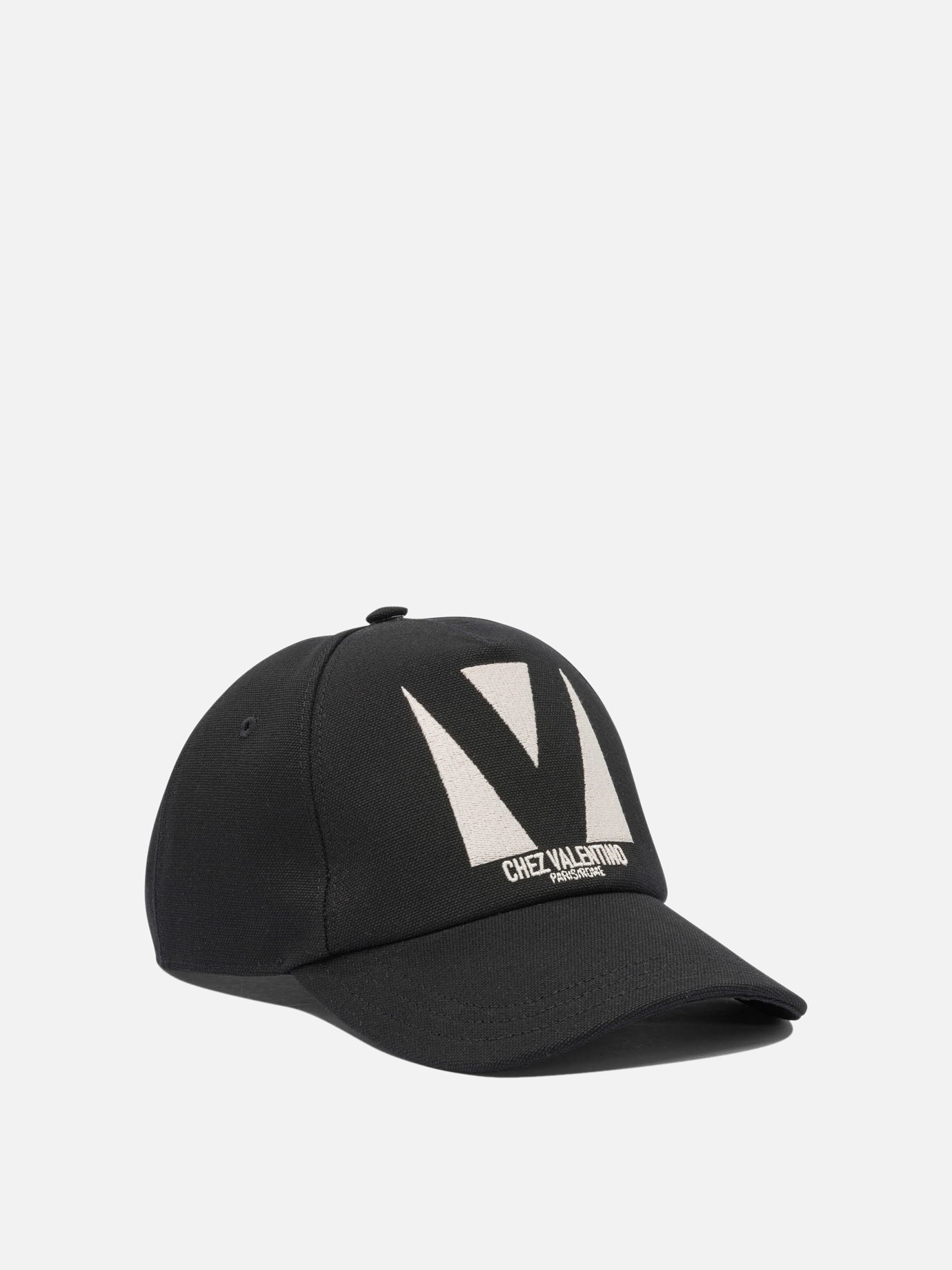 Baseball caps 100% cotton  Black - Valentino Garavani Men | PDP | VIETTI Online Store | Zoom-Modal_2
