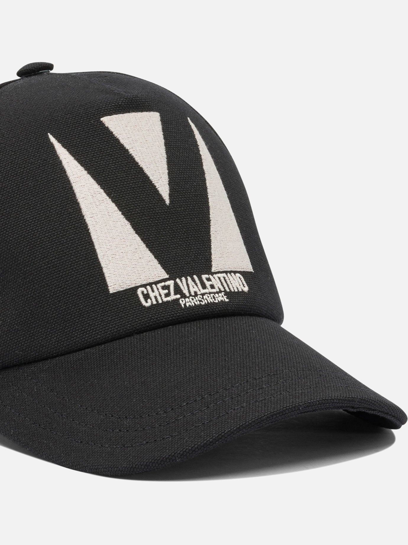 Baseball caps 100% cotton  Black - Valentino Garavani Men | PDP | VIETTI Online Store | thumbnail_4