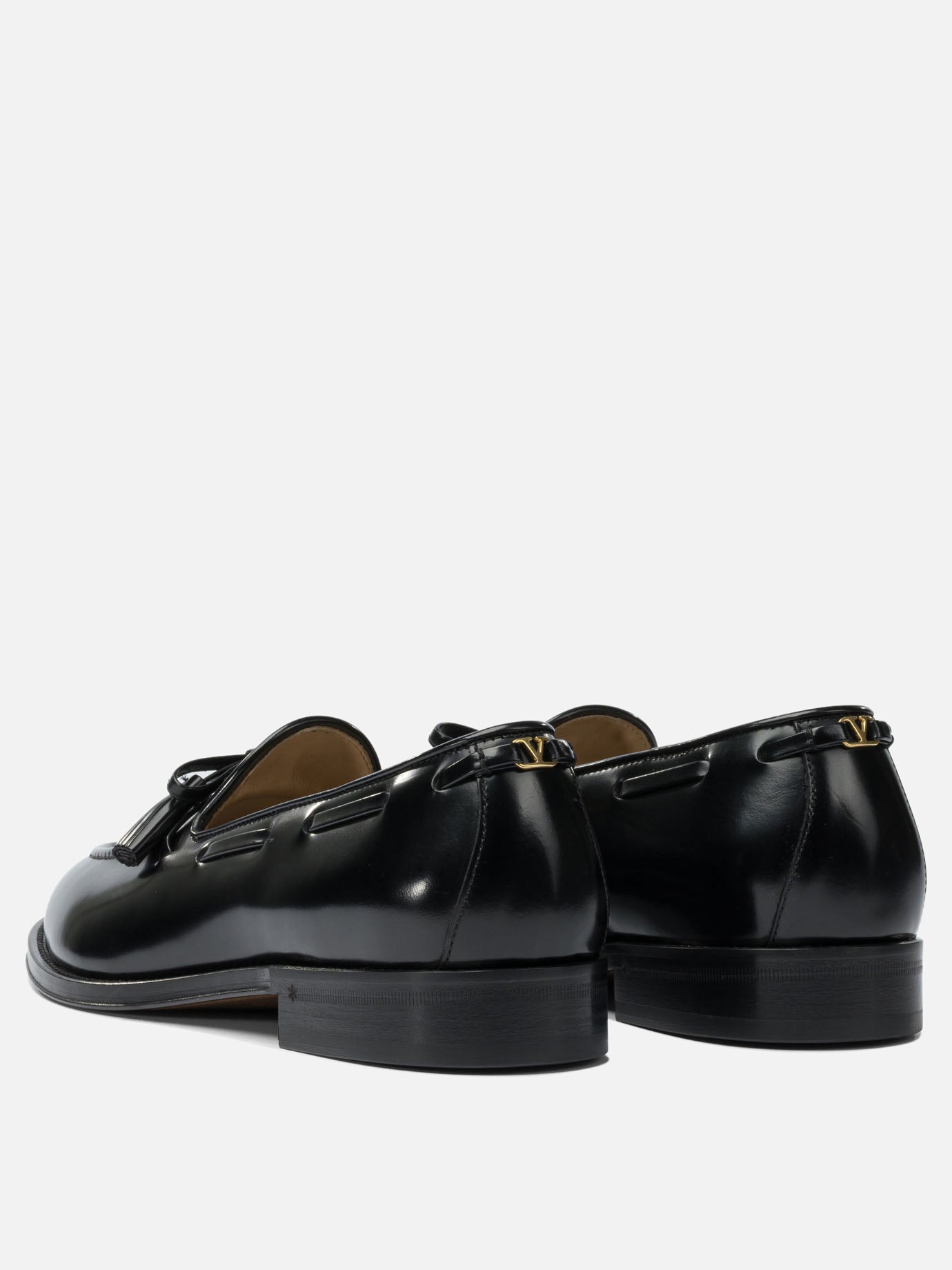 Loafers 100% leather - 100% leather  Black - Valentino Garavani Men | PDP | VIETTI Online Store | thumbnail_4