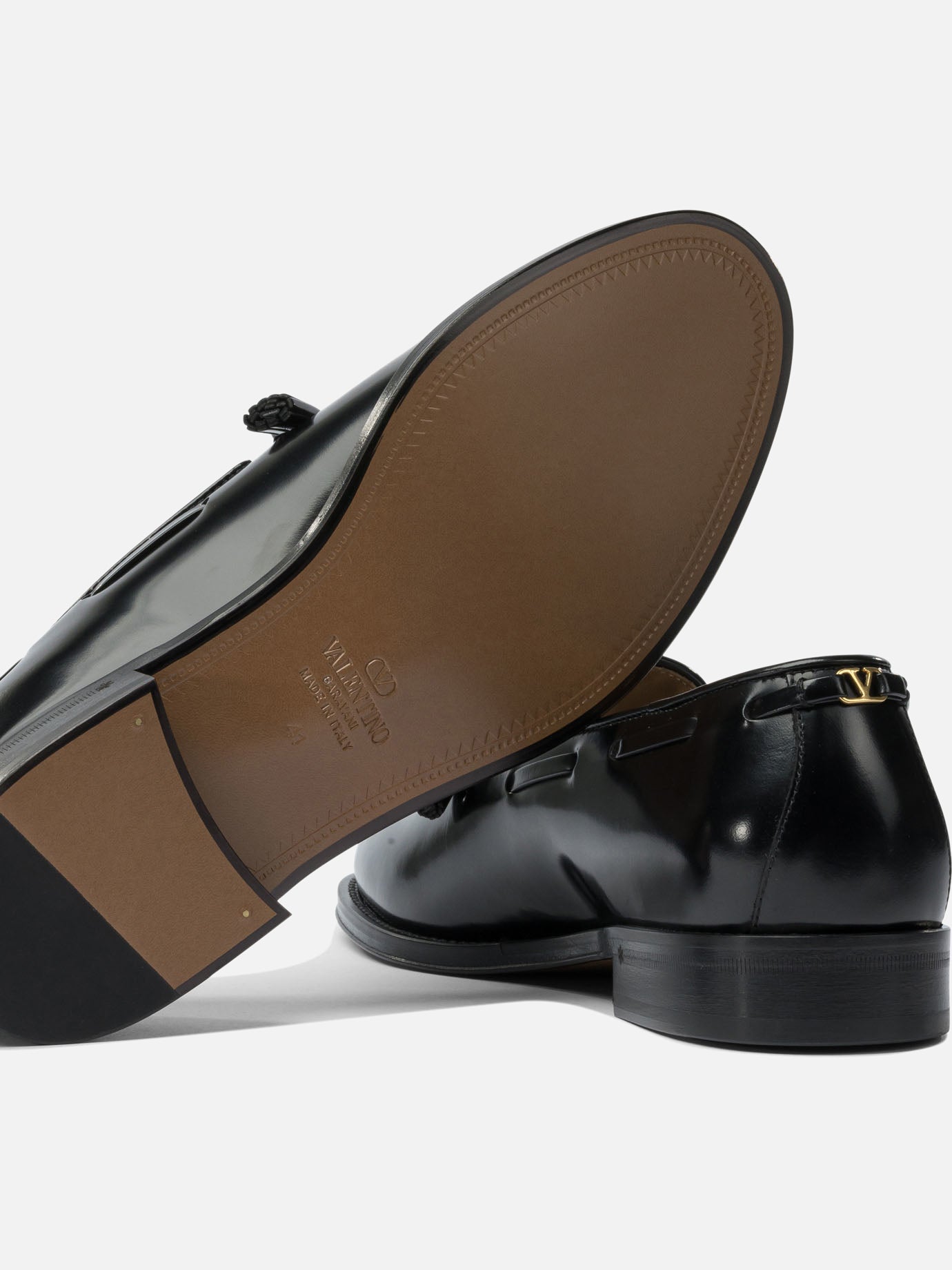 Loafers 100% leather - 100% leather  Black - Valentino Garavani Men | PDP | VIETTI Online Store | Zoom-Modal_5
