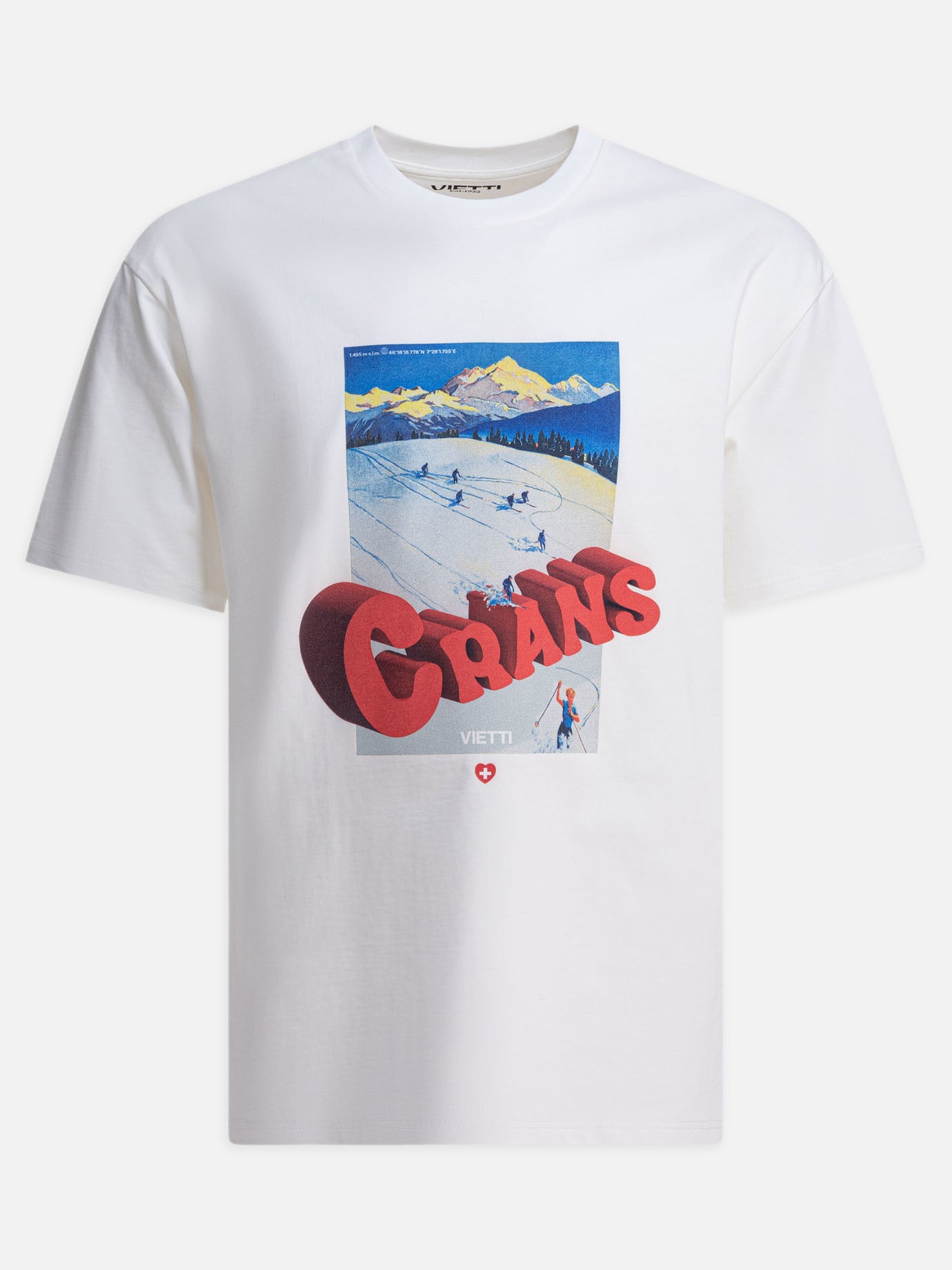 Crewneck t-shirts Graphics  White - VIETTI Merchandise Men | PDP | VIETTI Online Store | Zoom-Modal
