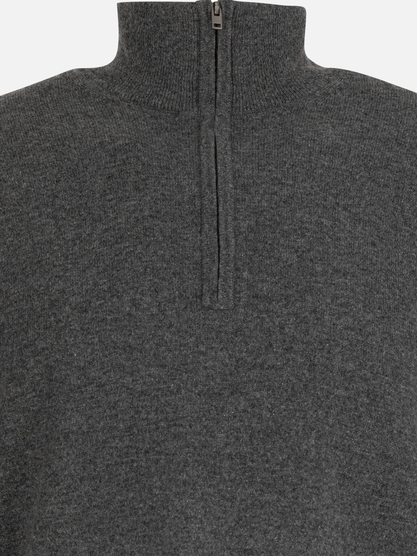 Half zip sweaters Solid colour  Grey - Vince Men | PDP | VIETTI Online Store | thumbnail_3