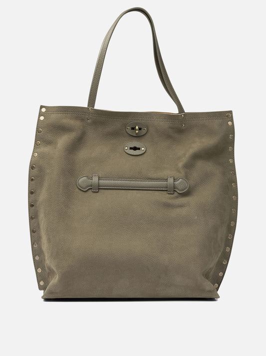 Medium bags Solid colour  Grey - Zanellato Women | PLP | VIETTI Online Store 
