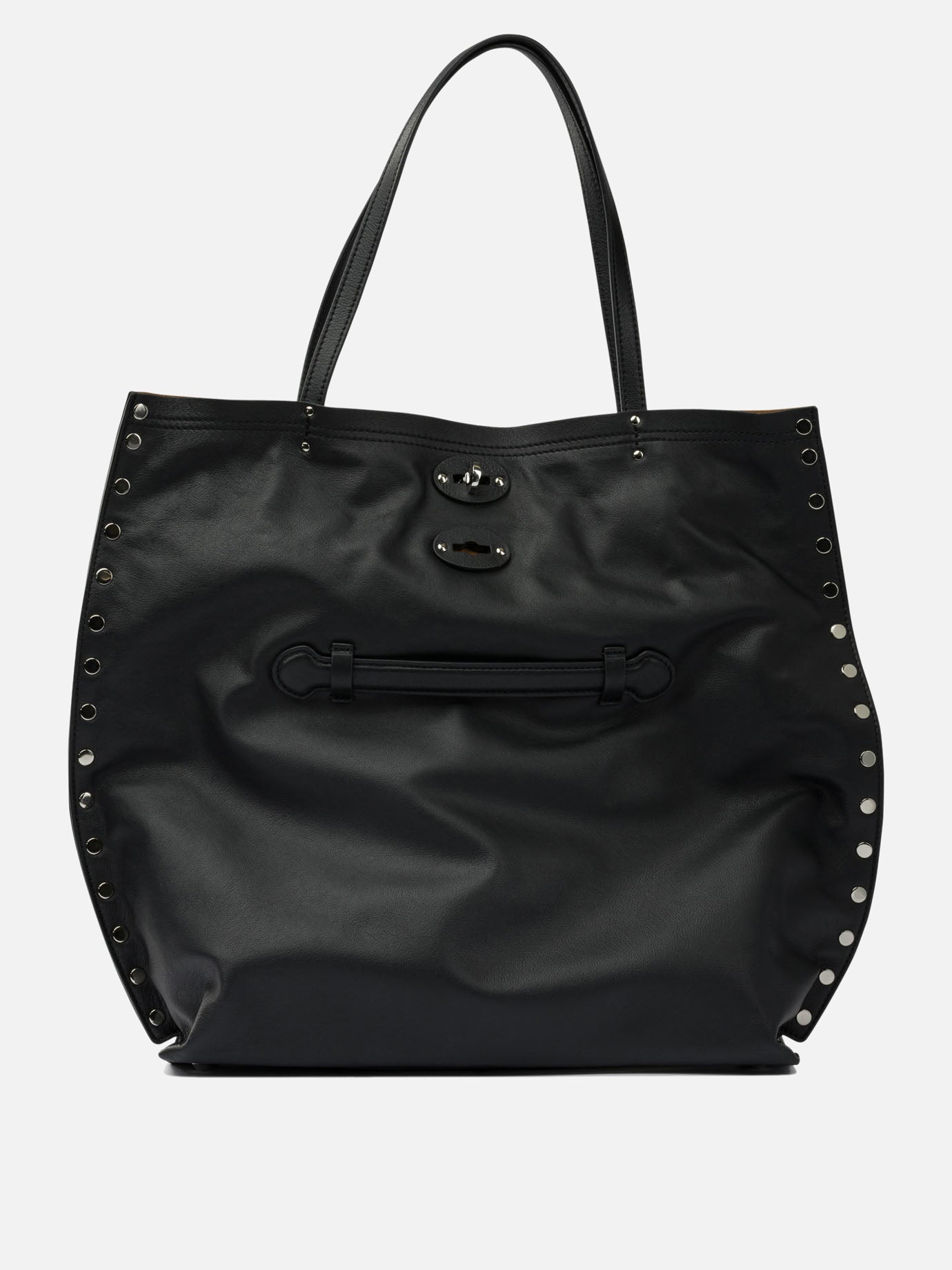 Medium bags Solid colour  Black - Zanellato Women | PDP | VIETTI Online Store | thumbnail