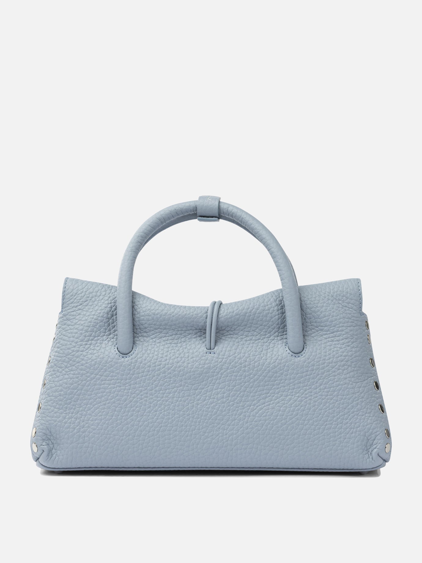 Medium bags 100% cow leather - 100% cotton  Blue - Zanellato Women | PDP | VIETTI Online Store | thumbnail_3