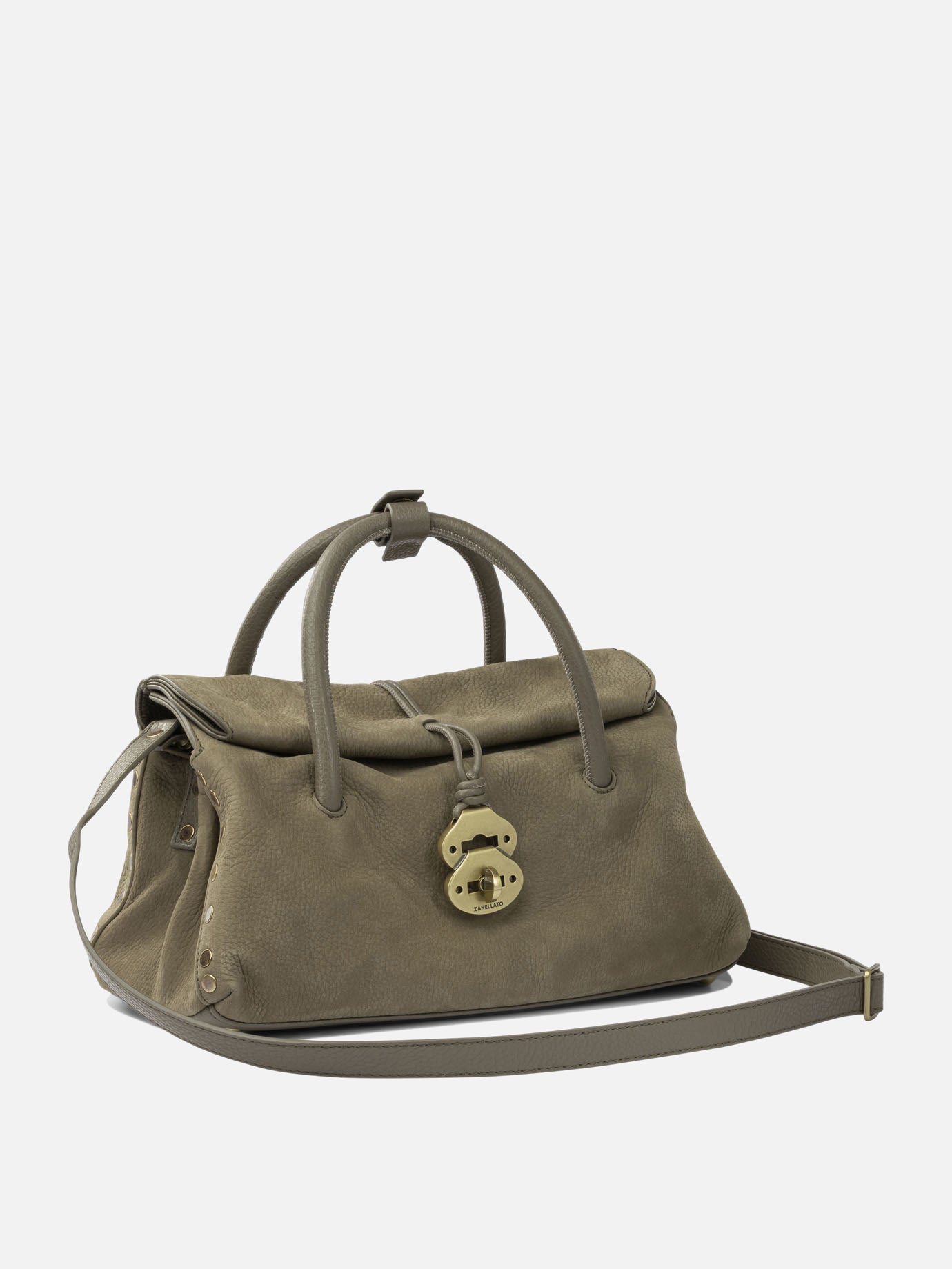Medium bags 100% leather  Grey - Zanellato Women | PDP | VIETTI Online Store | thumbnail_2
