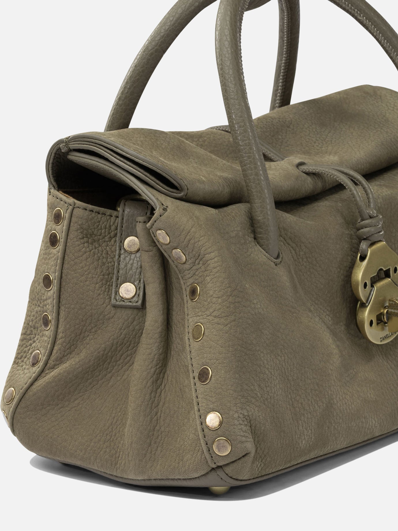 Medium bags 100% leather  Grey - Zanellato Women | PDP | VIETTI Online Store | thumbnail_4