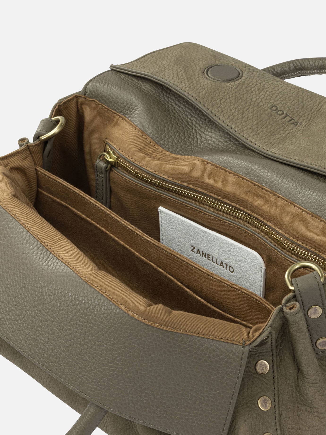 Medium bags 100% leather  Grey - Zanellato Women | PDP | VIETTI Online Store | thumbnail_5