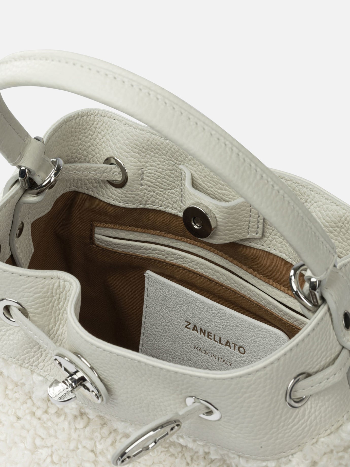 Small bags 100% leather  White - Zanellato Women | PDP | VIETTI Online Store | thumbnail_5
