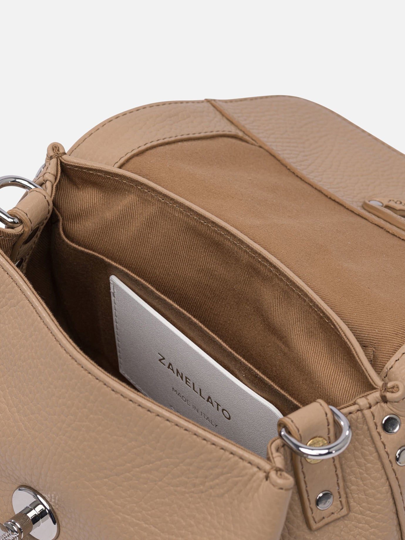 Small bags 100% leather  Beige - Zanellato Women | PDP | VIETTI Online Store | Zoom-Modal_5
