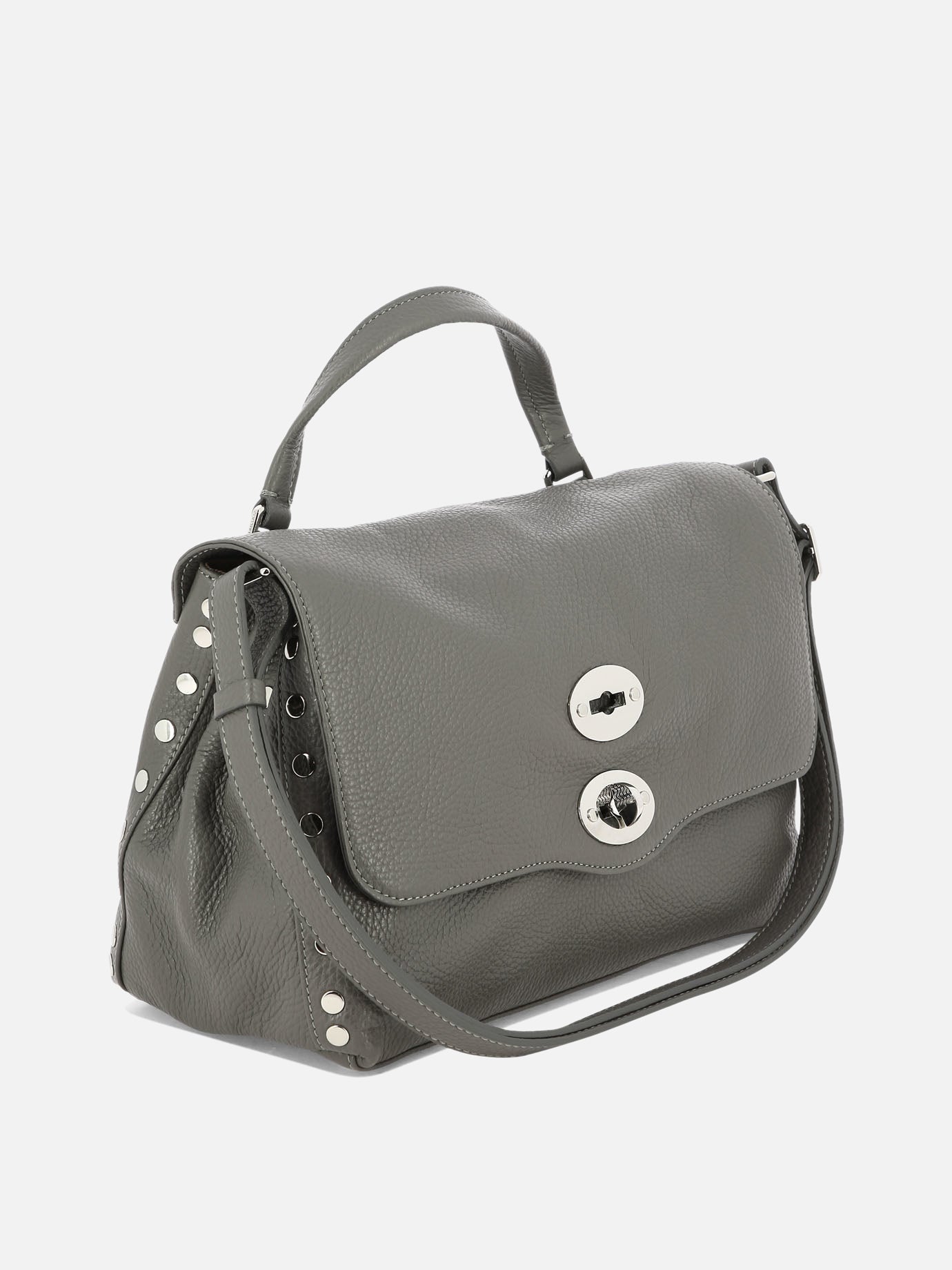 Medium bags 100% cow leather  Grey - Zanellato Women | PDP | VIETTI Online Store | Zoom-Modal_2
