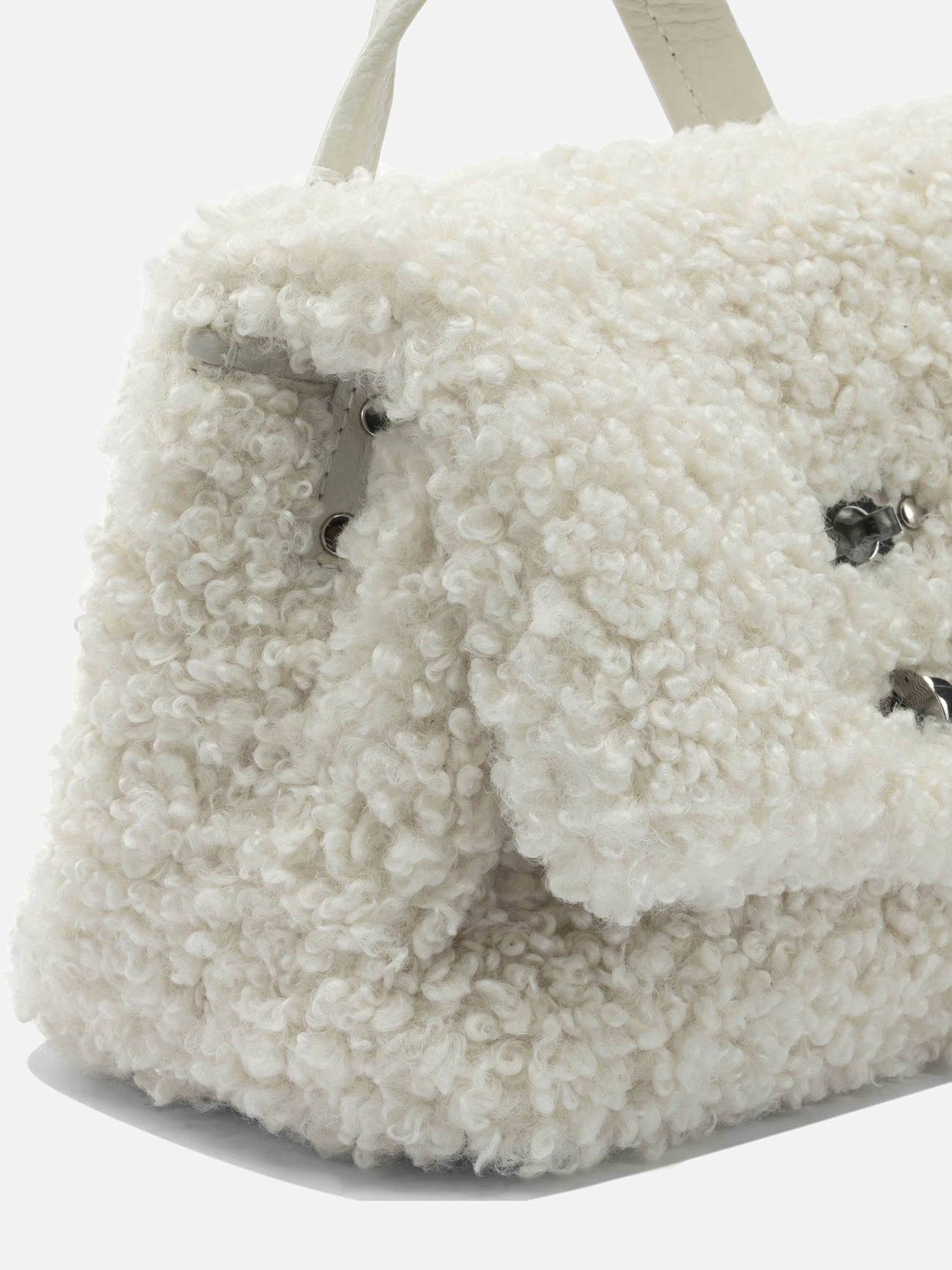Small bags 100% fabric - 100% leather  White - Zanellato Women | PDP | VIETTI Online Store | thumbnail_4