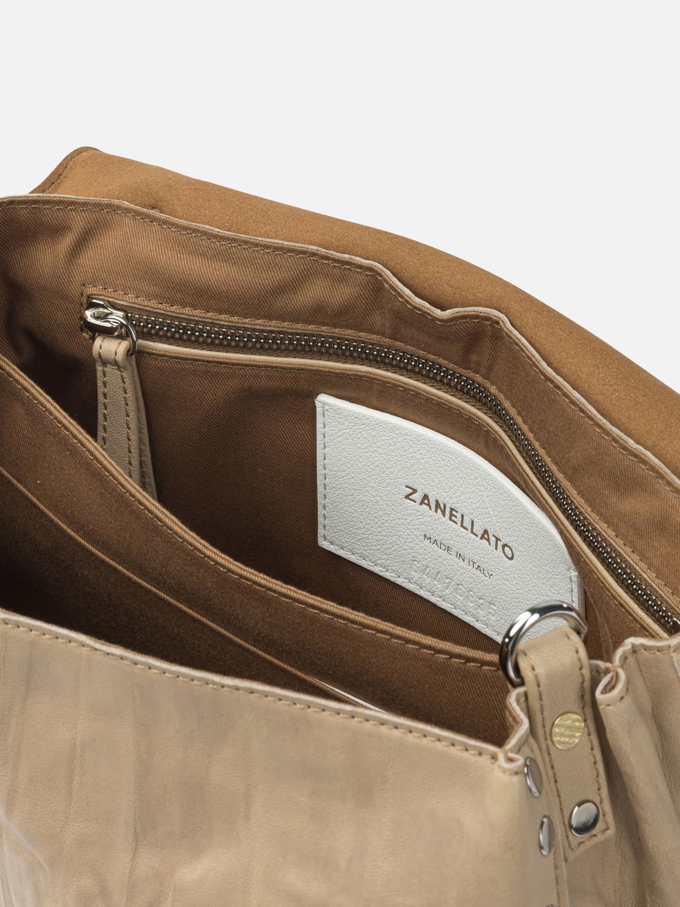 Small bags 100% lambskin  White - Zanellato Women | PDP | VIETTI Online Store | Zoom-Modal_5
