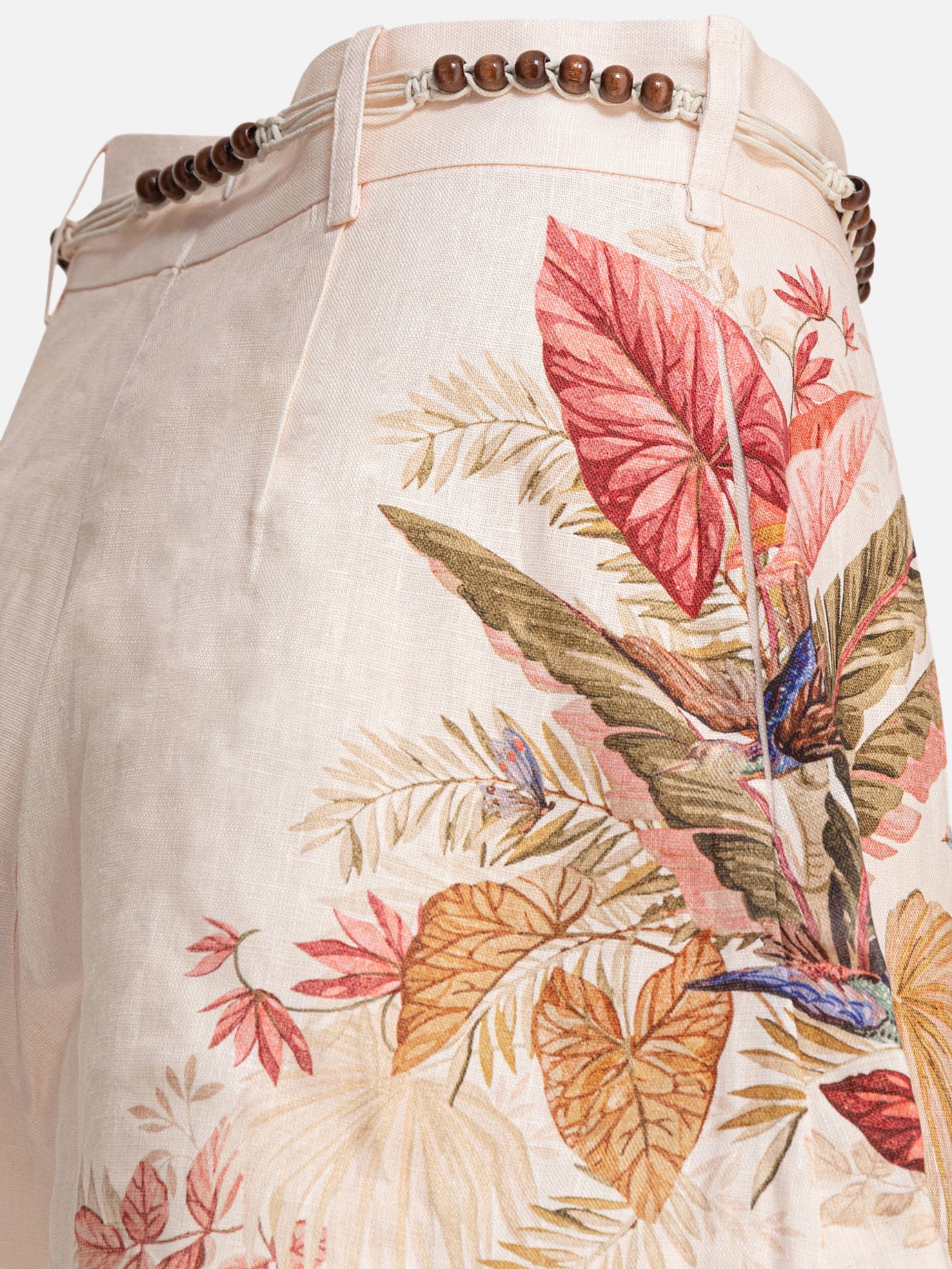 Drawstring shorts Floral  Pink - Zimmermann Women | PDP | VIETTI Online Store | Zoom-Modal_2
